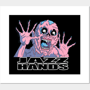 Jazz hands Posters and Art